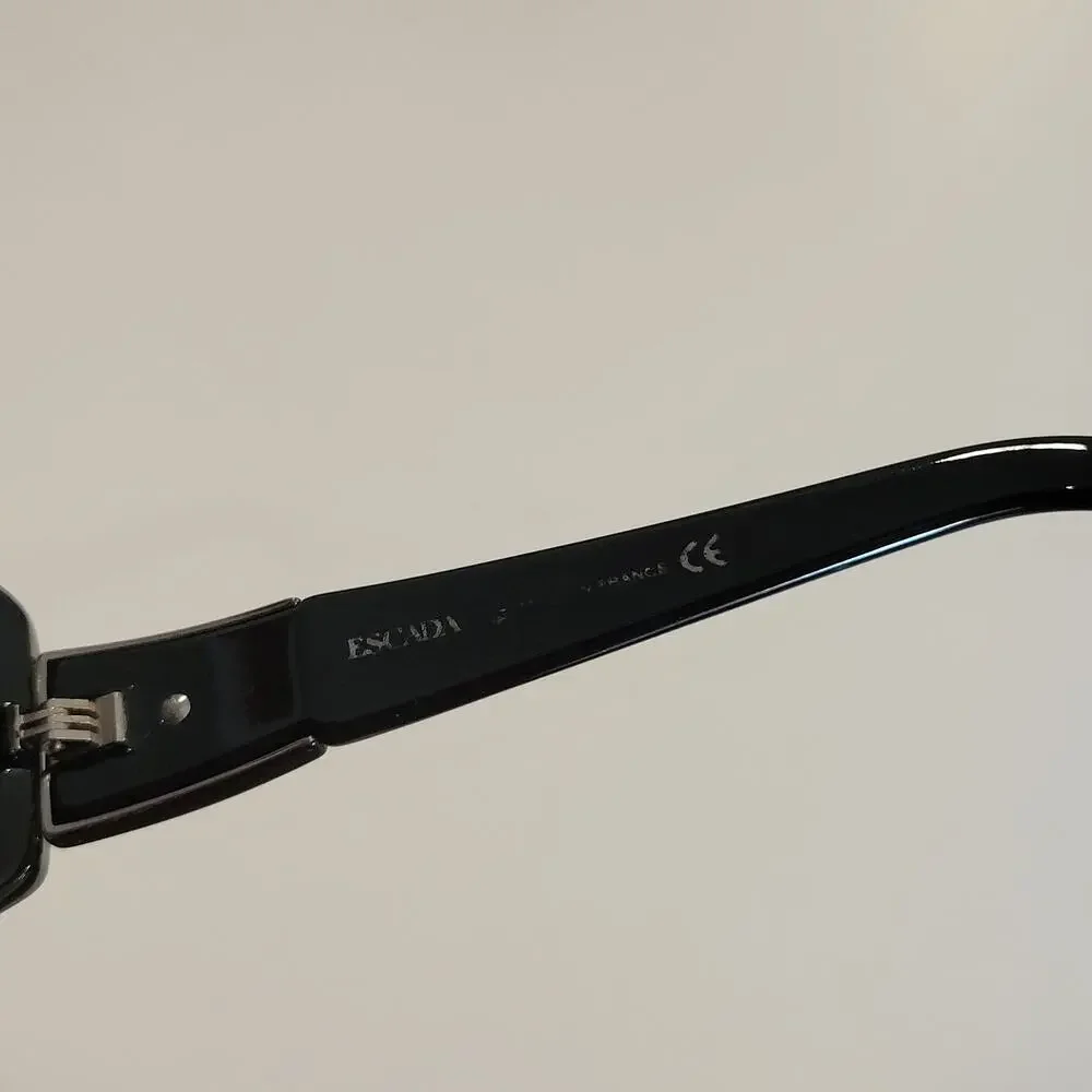 Womens sunglasses Escada B425 Maroon plastic frames gray lenses 58x15x135